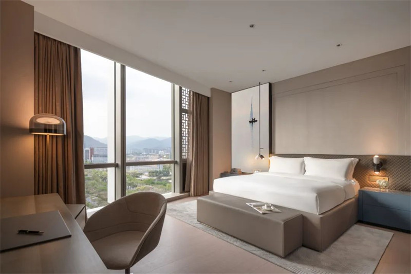 現(xiàn)代綠色自然理念三棵樹(shù)菁英酒店設(shè)計(jì)案例