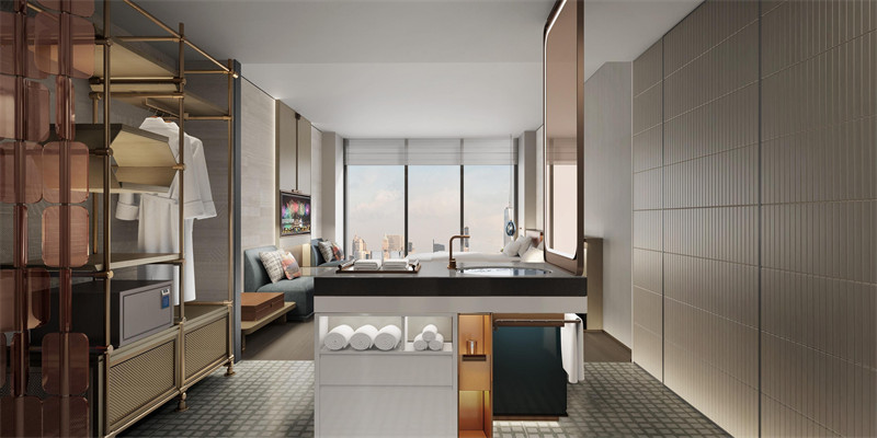 長沙梅溪湖英迪格時尚五星級酒店設(shè)計效果圖 長沙梅溪湖英迪格時尚五星級酒店設(shè)計效果圖