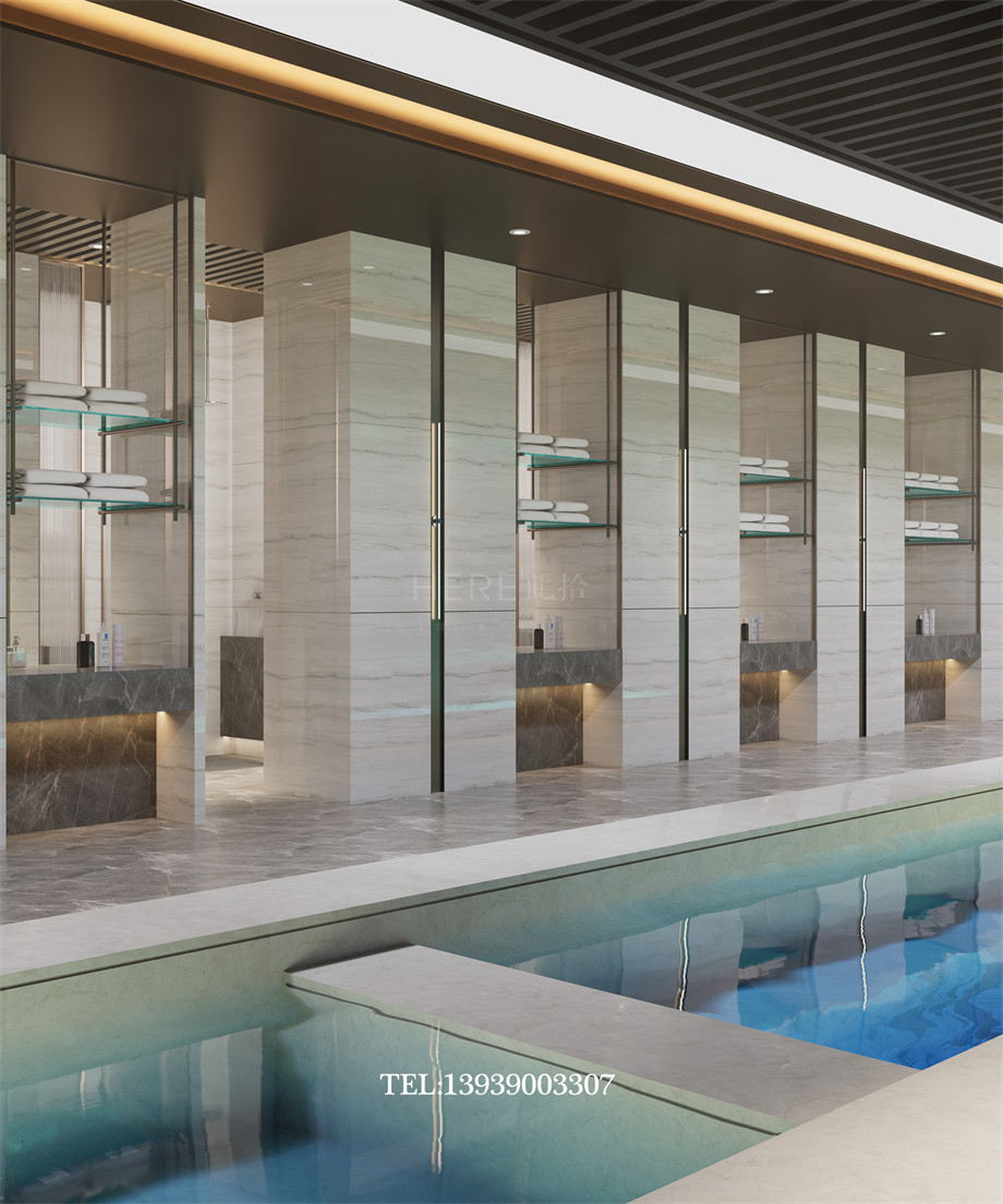 駐馬店頤龍灣湯泉養(yǎng)生會所裝修設計效果圖