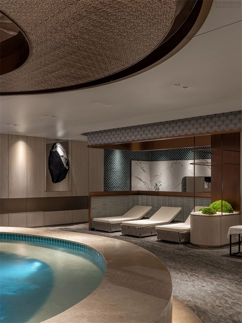 9700㎡輕奢風(fēng)水禮溫泉洗浴酒店設(shè)計(jì)案例 9700㎡輕奢風(fēng)水禮溫泉洗浴酒店設(shè)計(jì)案例