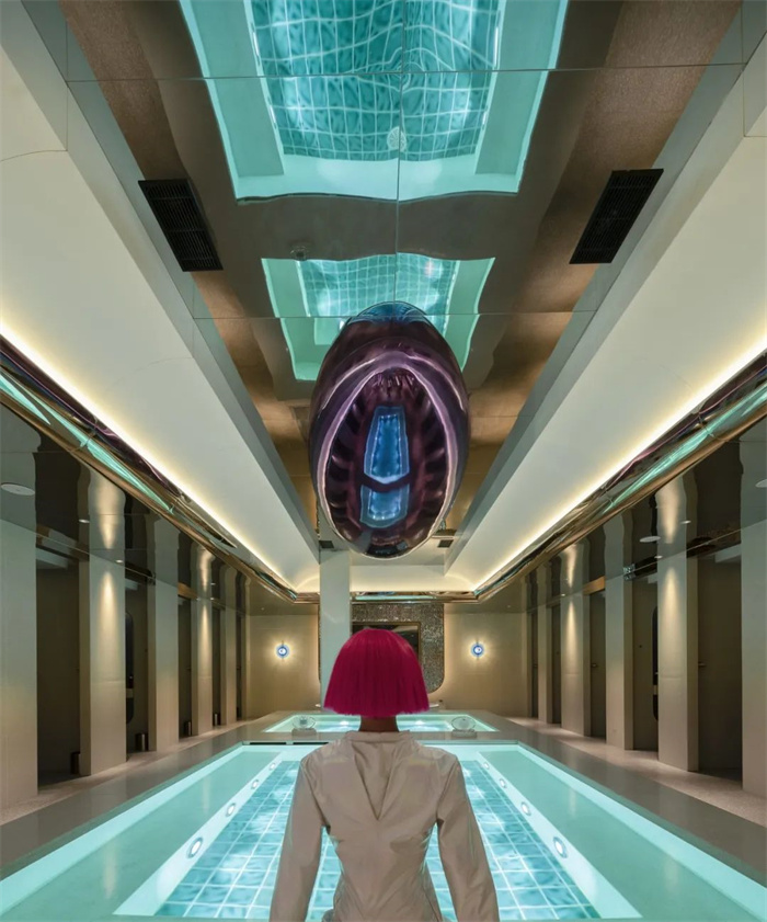 迎合年輕人的太空宇宙未來湯泉生活館設計案例 迎合年輕人的太空宇宙未來湯泉生活館設計案例