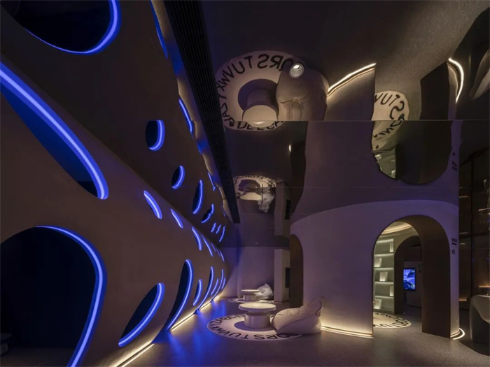 迎合年輕人的太空宇宙未來湯泉生活館設計案例 迎合年輕人的太空宇宙未來湯泉生活館設計案例