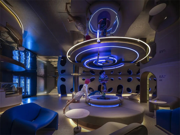 迎合年輕人的太空宇宙未來湯泉生活館設計案例 迎合年輕人的太空宇宙未來湯泉生活館設計案例