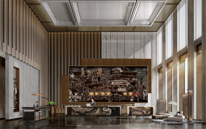 西安JW萬豪新中式唐風(fēng)酒店設(shè)計(jì)案例 西安JW萬豪新中式唐風(fēng)酒店設(shè)計(jì)案例