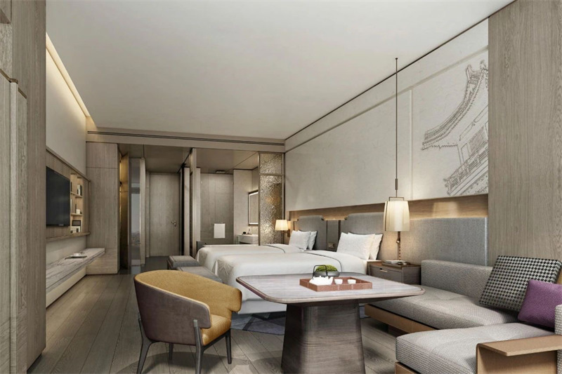 西安JW萬豪新中式唐風(fēng)酒店設(shè)計(jì)案例 西安JW萬豪新中式唐風(fēng)酒店設(shè)計(jì)案例