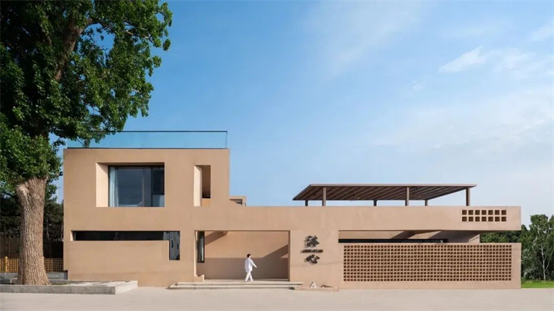 自然純凈  北京延慶沐心湯泉休閑民宿設計