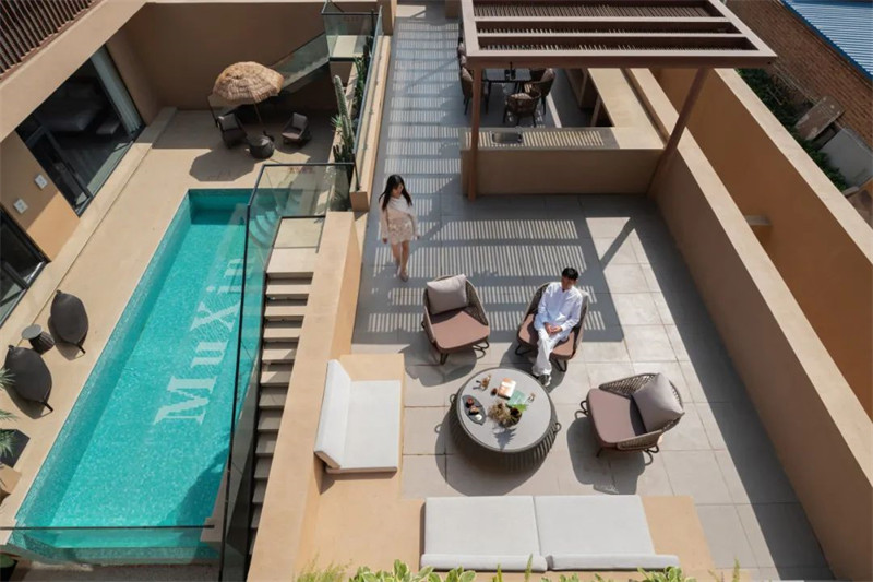 自然純凈 北京延慶沐心湯泉休閑民宿設計 自然純凈 北京延慶沐心湯泉休閑民宿設計