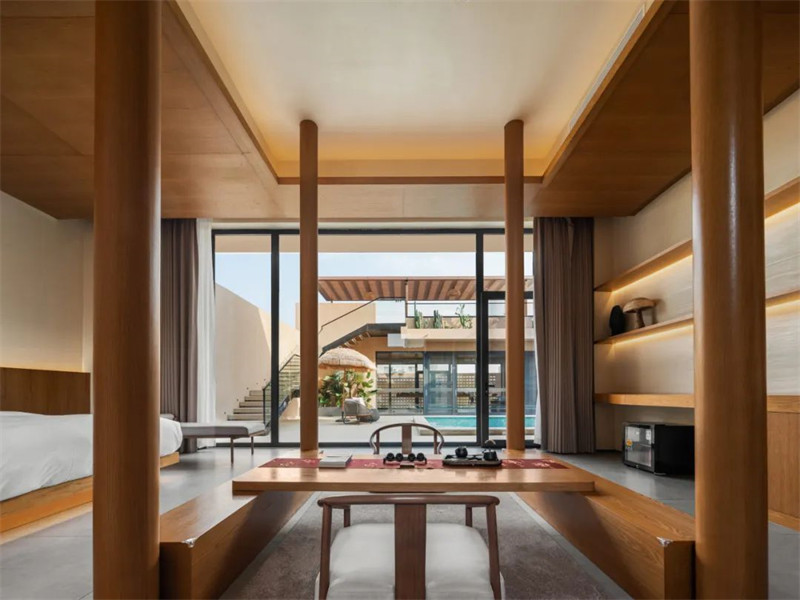 自然純凈 北京延慶沐心湯泉休閑民宿設計 自然純凈 北京延慶沐心湯泉休閑民宿設計