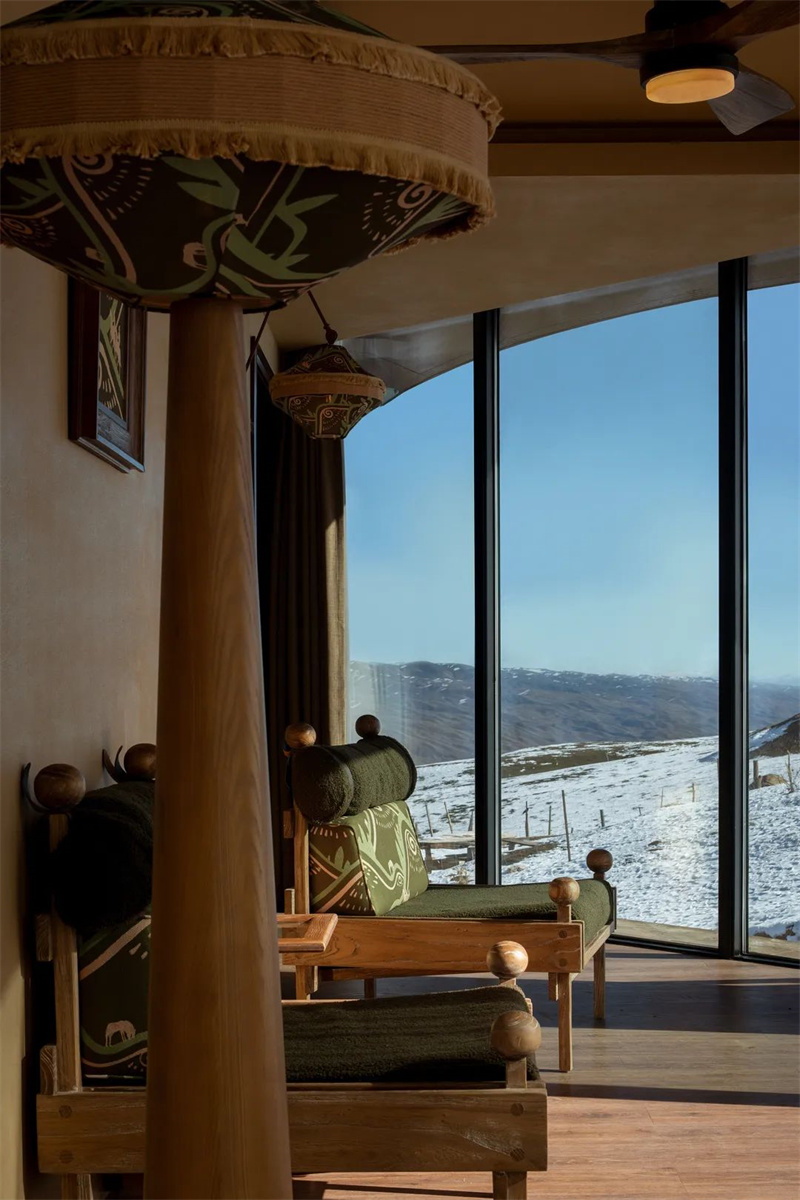 雪山牧歌  喀拉峻花間營(yíng)·云馳谷民宿酒店設(shè)計(jì)