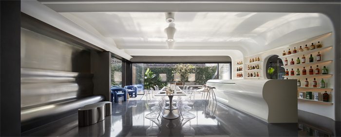 以時(shí)裝為靈感的寧波東錢湖山月民宿酒店設(shè)計(jì)