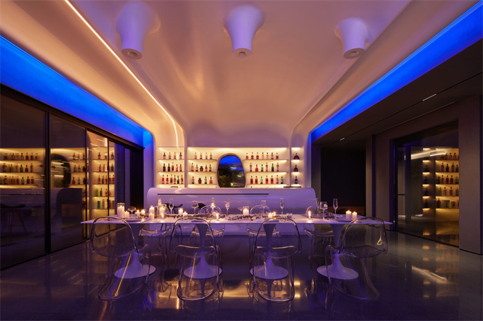 以時(shí)裝為靈感的寧波東錢湖山月民宿酒店設(shè)計(jì)