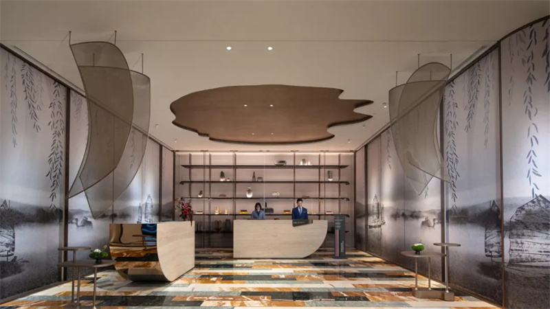 以江南水城為靈感的無(wú)錫太湖新城英迪格酒店設(shè)計(jì)