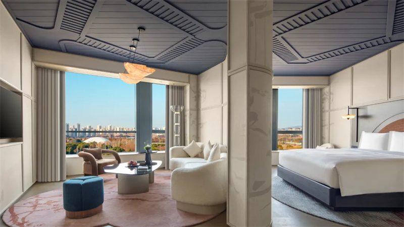 以江南水城為靈感的無(wú)錫太湖新城英迪格酒店設(shè)計(jì)