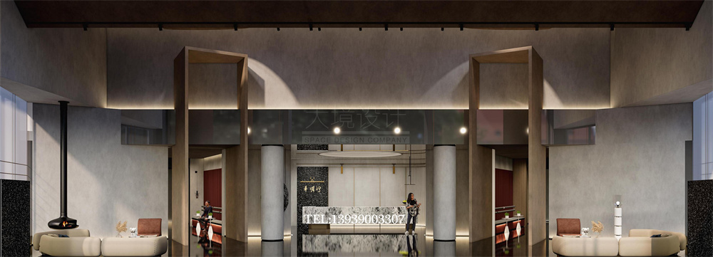 太原華明灣洗浴酒店翻新改造設計案例-大堂設計 太原華明灣洗浴酒店翻新改造設計案例-大堂設計