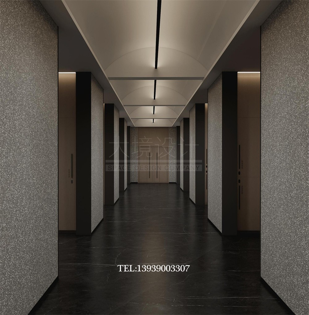 太原華明灣洗浴酒店翻新改造設計案例-走廊設計 太原華明灣洗浴酒店翻新改造設計案例-走廊設計