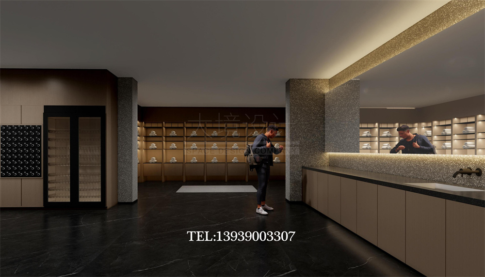 太原華明灣洗浴酒店翻新改造設計案例-換鞋區(qū)設計 太原華明灣洗浴酒店翻新改造設計案例-換鞋區(qū)設計