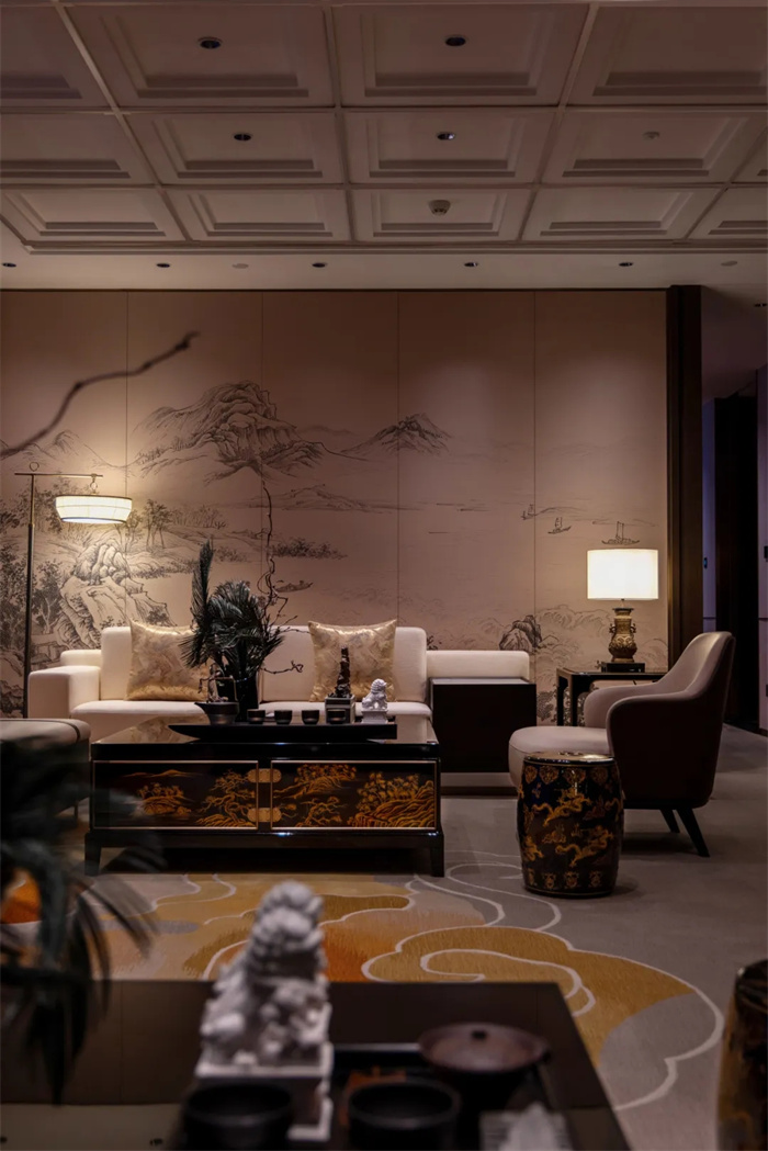 山西晉澤昌晉商文化國(guó)風(fēng)酒店裝修設(shè)計(jì)方案